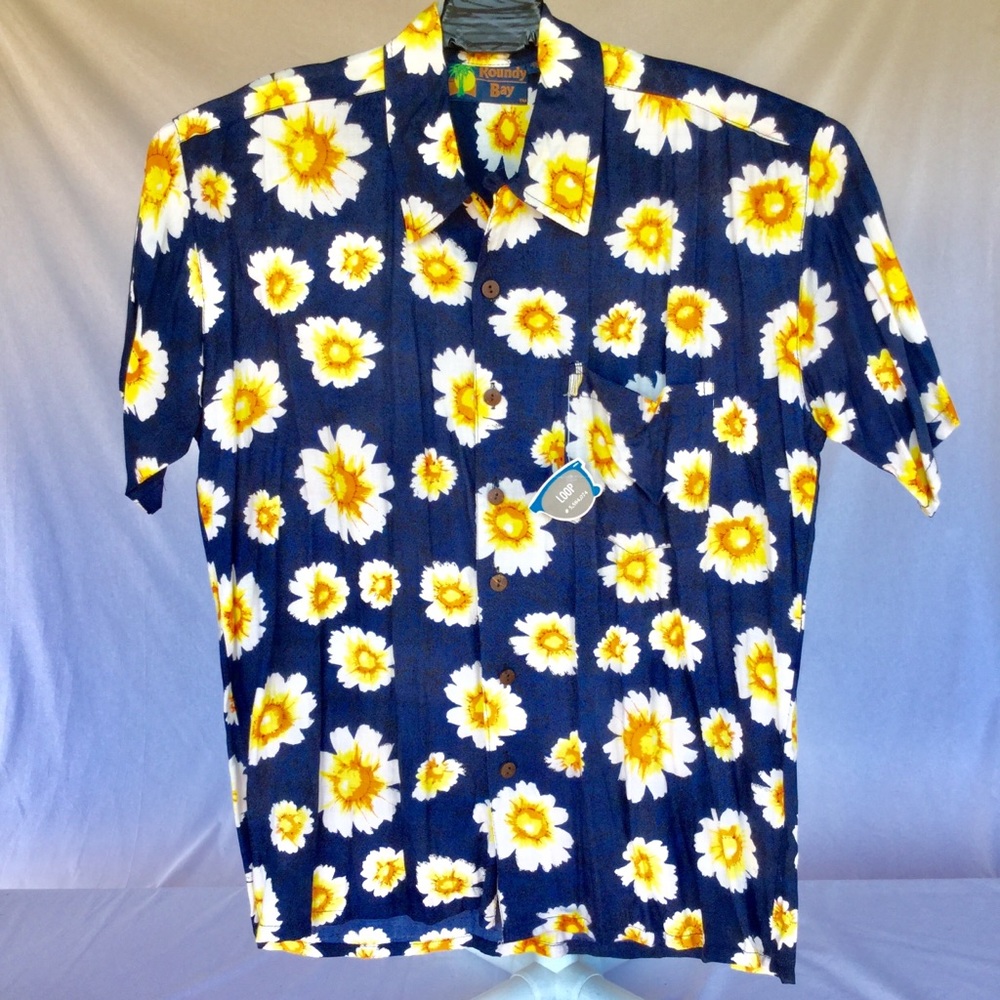 ROUNDY BAY FLORAL HAWAIIAN SHIRT